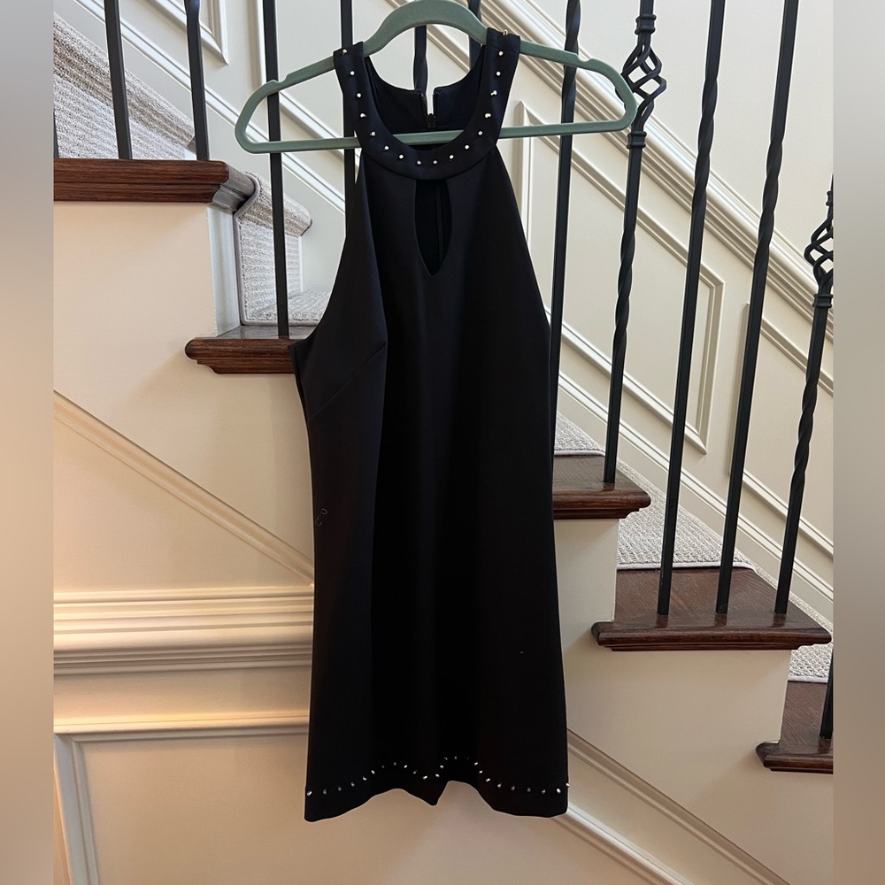 💚 NEW NWT Nicole Miller collection Halter Mini Dress XL